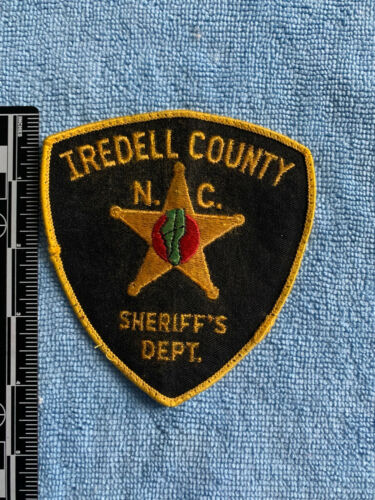 Iredell County Nc Sheriffs Department Patch