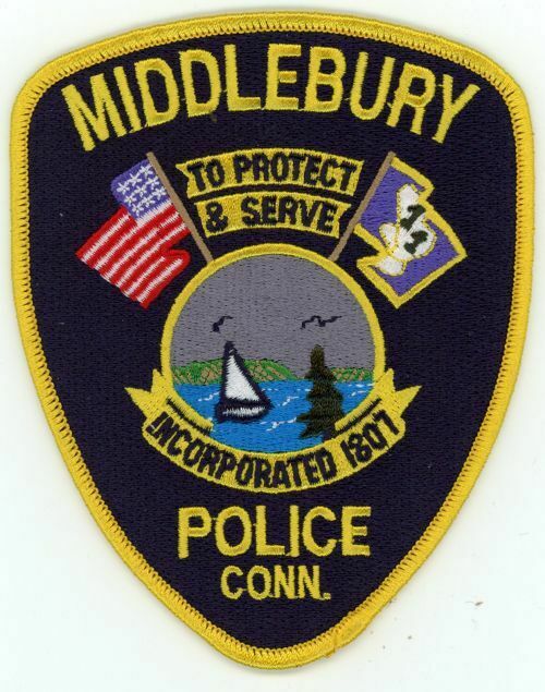 Connecticut Ct Middlebury Police New Patch Sheriff