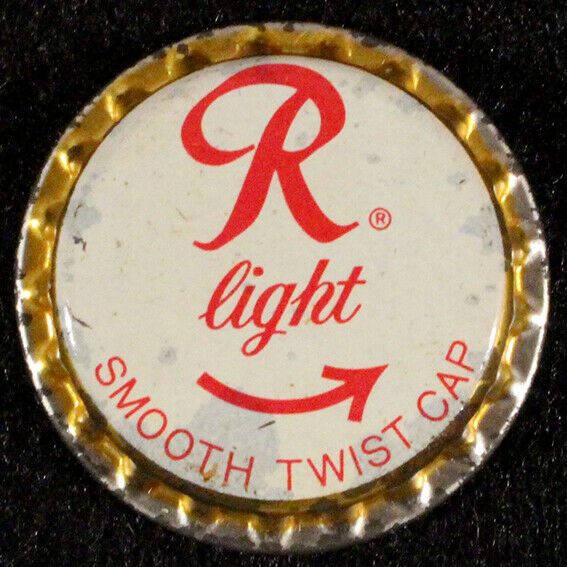 Rainier Light "smooth Twist" Plastic Beer Bottle Cap Seattle Washington Crown Wa