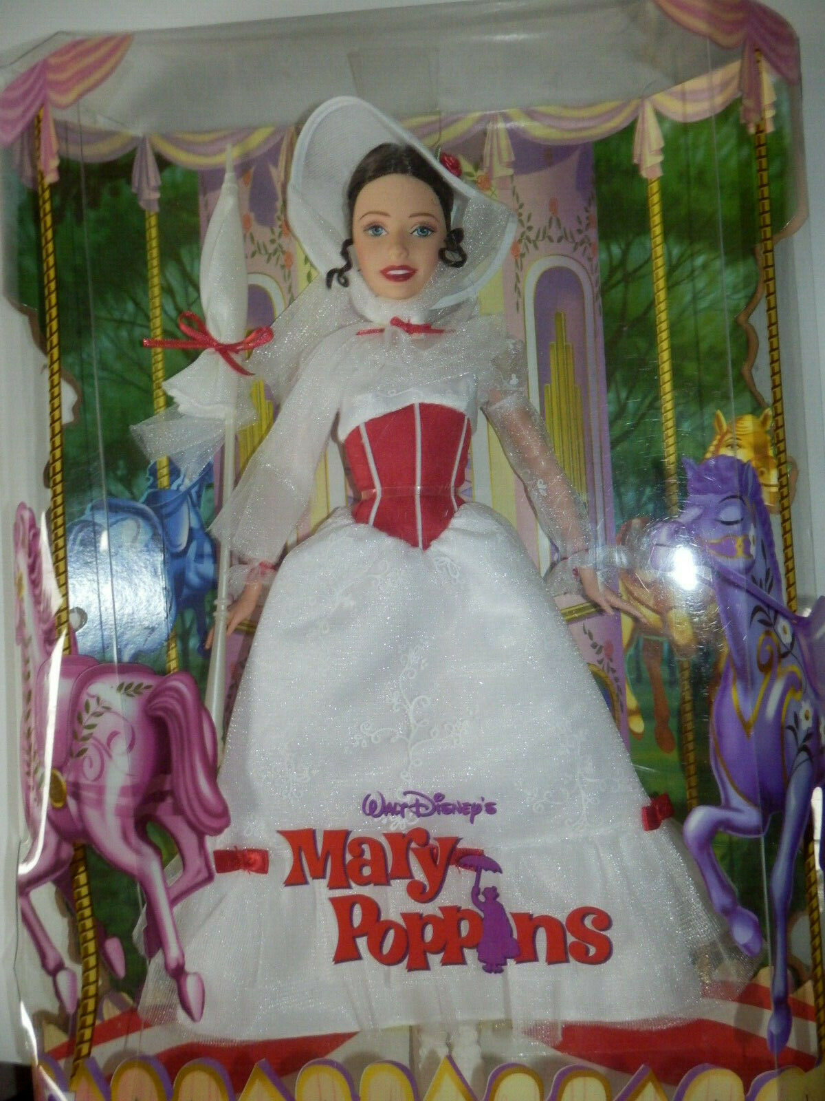 Mary Poppins 2005 Barbie Mattel Disney Doll In Box J1900