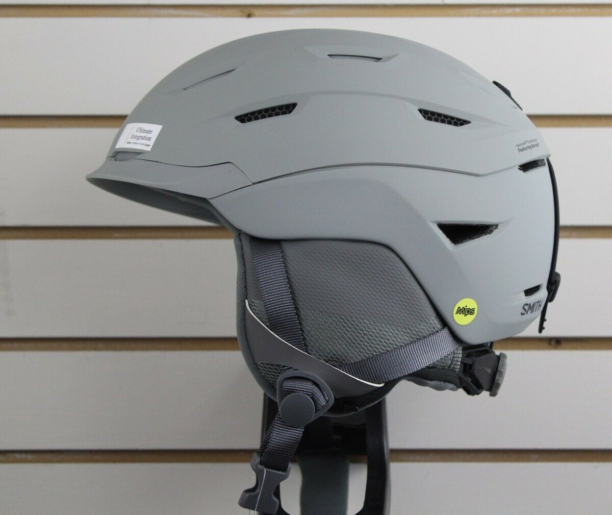 Smith Level Mips Ski Snowboard Helmet Adult Large 59-63 Cm Cloudgrey New
