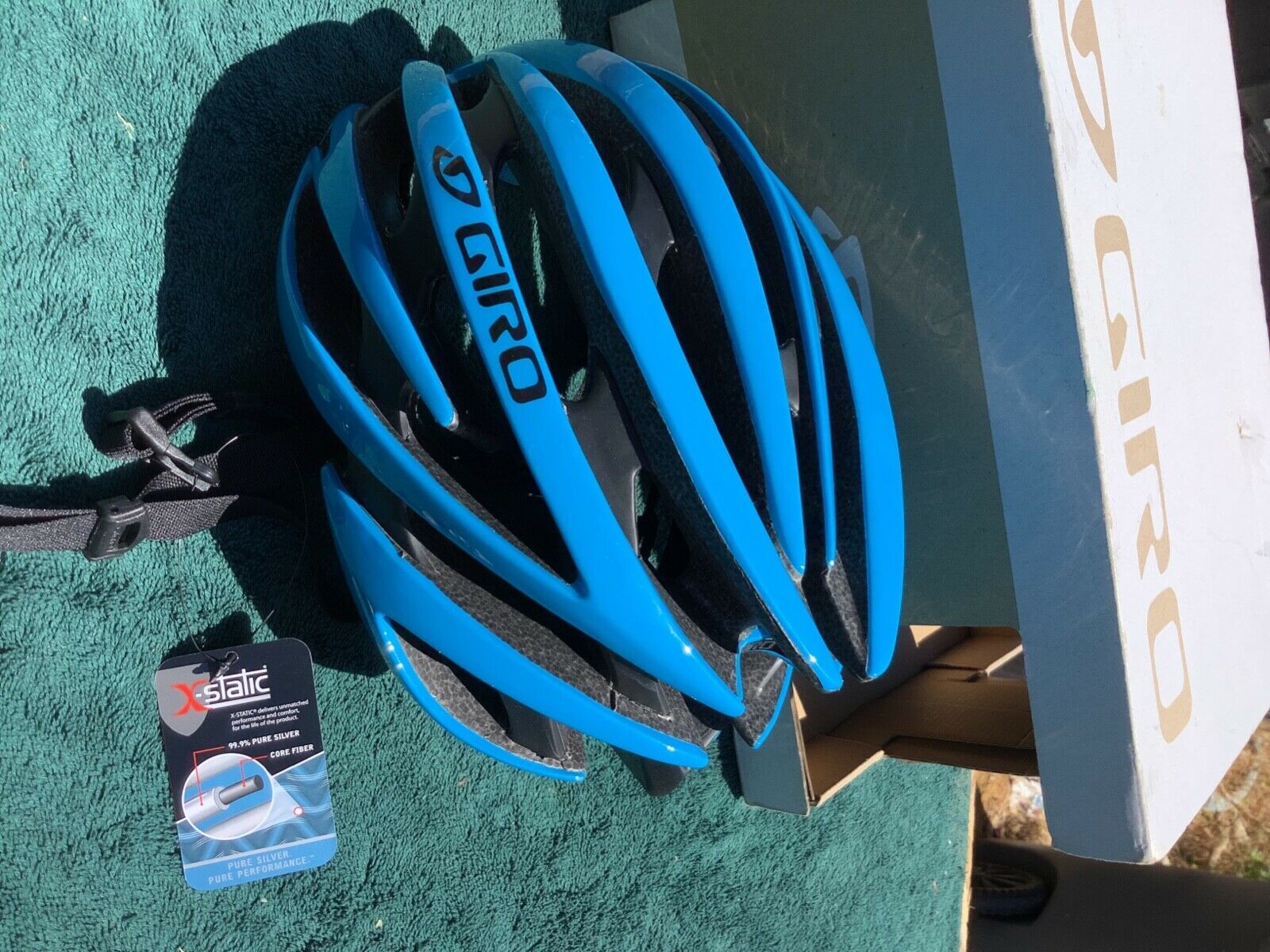 Giro Aeon Bike Helmet, Size Small, Color Blue. New In Box With Tags.
